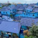 Kampung Biru Arema, Di Mana Langit Bertemu dengan Bumi di Tengah Kota