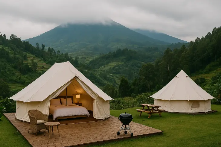 Glamping di Dieng: Nikmati Suasana Alam Sejuk dengan Gaya Mewah!