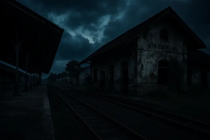 Stasiun Kereta Api Paling Angker di Indonesia: Mitos, Misteri, dan Sejarah Kelam