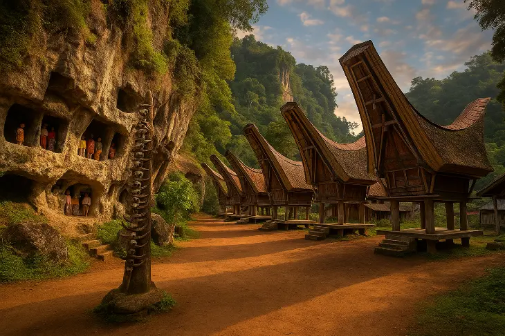 Tempat Wisata di Tana Toraja yang Sedang Naik Daun: Eksplor Budaya, Alam, dan Mistisnya Sekaligus!